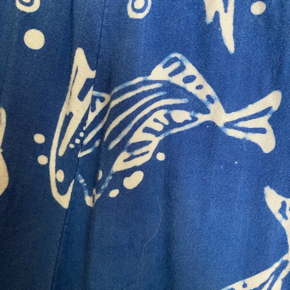 Bali Moon Ocean Fish Pattern Dress - Picture 6 of 7